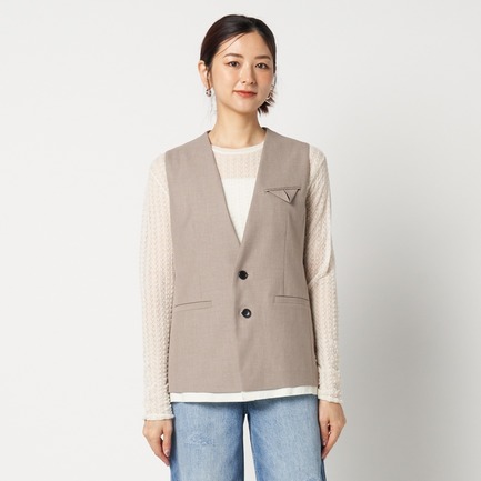 the ELLISON VEST 詳細画像 ベージュ 1