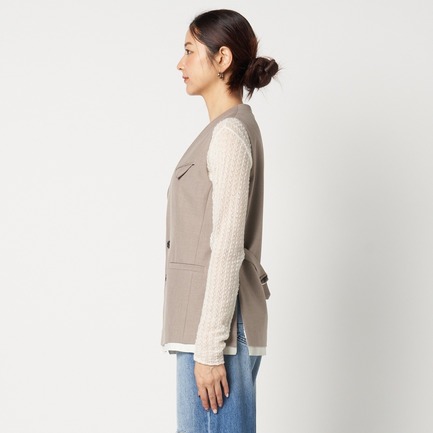 the ELLISON VEST 詳細画像 ベージュ 2