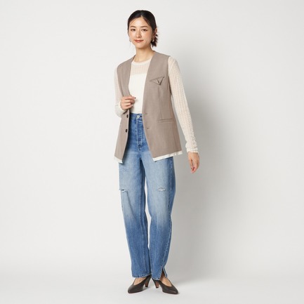 the ELLISON VEST 詳細画像 ベージュ 5