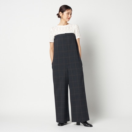 JUMP SUITS(BARE TOP) 詳細画像 ネイビー 1