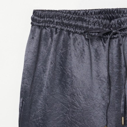 SHINY TWILL BALLOON PANTS 詳細画像 チャコールグレー 3