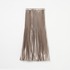SHINY TWILL PLEATED SKIRT 詳細画像