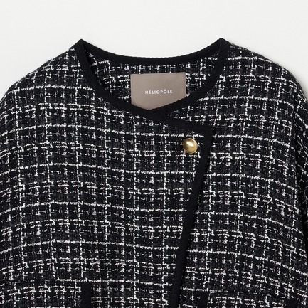 TWEED BIG JACKET 詳細画像 ブラック 2