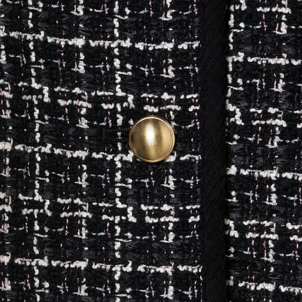 TWEED BIG JACKET 詳細画像 ブラック 6