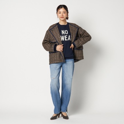 TWEED BIG JACKET 詳細画像 ダークブラウン 6