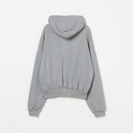 CROPPED SWEAT ZIP HOODIE 詳細画像 ミディアムグレー 1