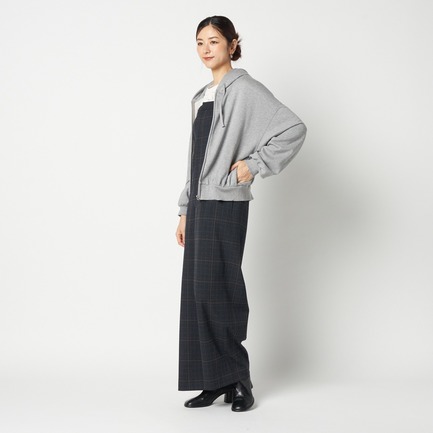 CROPPED SWEAT ZIP HOODIE 詳細画像 ミディアムグレー 11