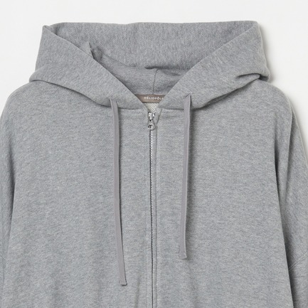 CROPPED SWEAT ZIP HOODIE 詳細画像 ミディアムグレー 2