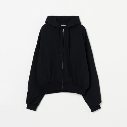 CROPPED SWEAT ZIP HOODIE