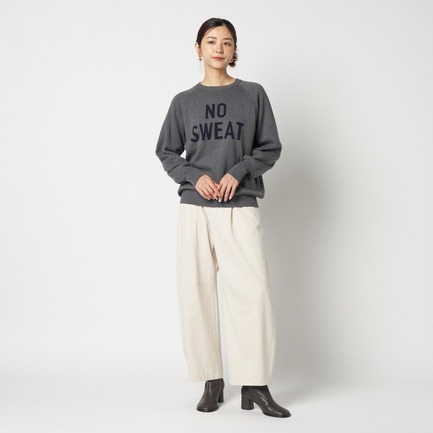 DOUBLE JACQUARD LOGO KNIT 詳細画像 ミディアムグレー 6