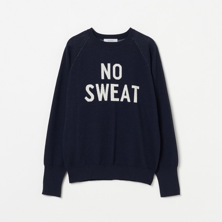 DOUBLE JACQUARD LOGO KNIT