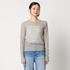 POINTAIL LONG SLEEVE KNIT TEE 詳細画像
