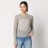 POINTAIL LONG SLEEVE KNIT TEE 詳細画像