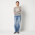 POINTAIL LONG SLEEVE KNIT TEE 詳細画像