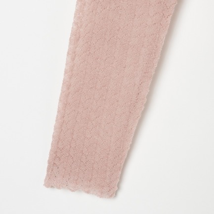 POINTAIL LONG SLEEVE KNIT TEE 詳細画像 ピンク 3