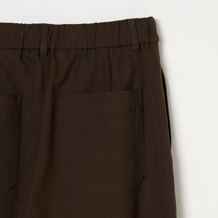 TUCK STRAIGHT PANTS 詳細画像 ダークブラウン 4
