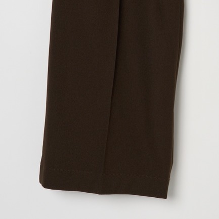 TUCK STRAIGHT PANTS 詳細画像 ダークブラウン 5