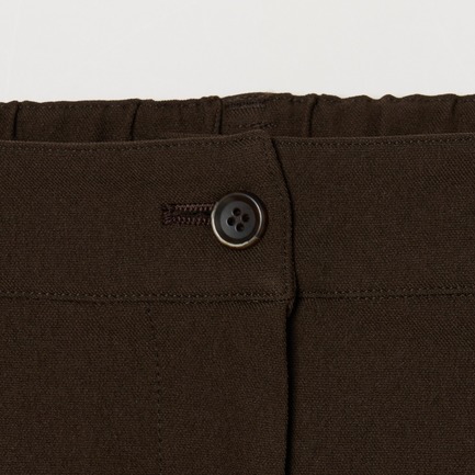 TUCK STRAIGHT PANTS 詳細画像 ダークブラウン 6