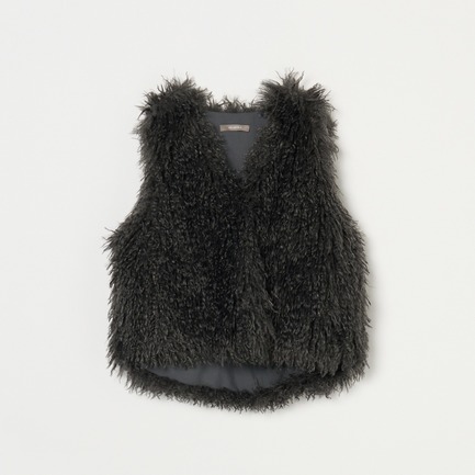 SHEEP FAUX FUR GILET
