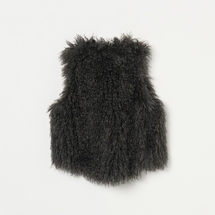SHEEP FAUX FUR GILET 詳細画像 チャコールグレー 1