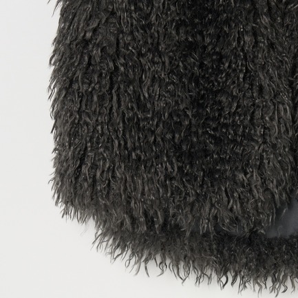 SHEEP FAUX FUR GILET 詳細画像 チャコールグレー 4
