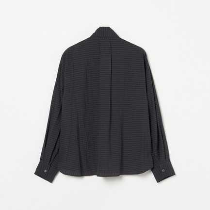 SHEER CHECK BOWTIE BLOUSE 詳細画像 ブラック 1