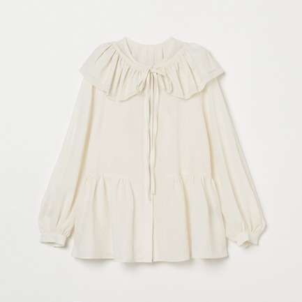 DETACHABLE FRILL BLOUSE