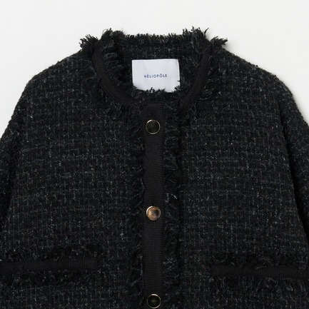 TWEED BLOUSON 詳細画像 ブラック 2