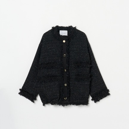 TWEED BLOUSON 詳細画像 ブラック 6