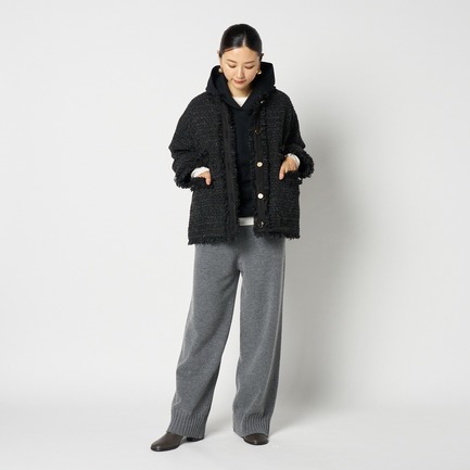 TWEED BLOUSON 詳細画像 ブラック 7