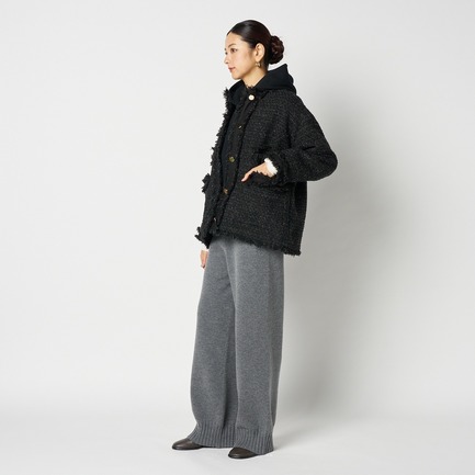 TWEED BLOUSON 詳細画像 ブラック 8