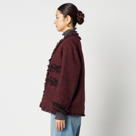 TWEED BLOUSON 詳細画像 レッド 2