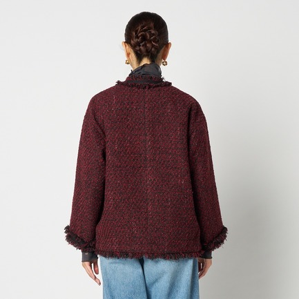 TWEED BLOUSON 詳細画像 レッド 3