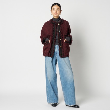 TWEED BLOUSON 詳細画像 レッド 5