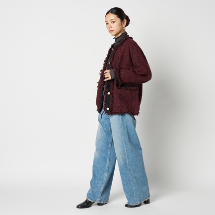 TWEED BLOUSON 詳細画像 レッド 6