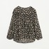 DEVEAUX PRINT GATHERED BLOUSE 詳細画像