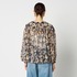 DEVEAUX PRINT GATHERED BLOUSE 詳細画像