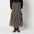 DEVEAUX PRINT GATHERED SKIRT 詳細画像