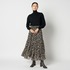 DEVEAUX PRINT GATHERED SKIRT 詳細画像