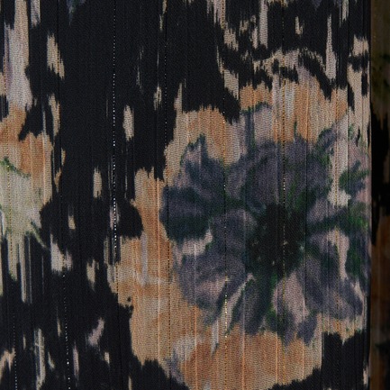 DEVEAUX PRINT GATHERED SKIRT 詳細画像 オレンジ系 5