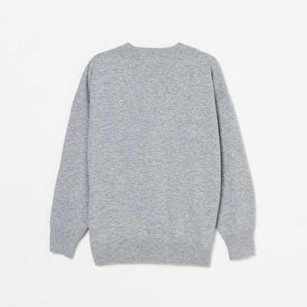 SIDE V GUSSET KNIT 詳細画像 ミディアムグレー 1