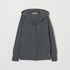 KNIT HOODIE CARDIGAN 詳細画像