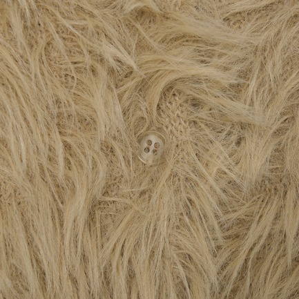 FUR KNIT CARDIGAN 詳細画像 ベージュ 5