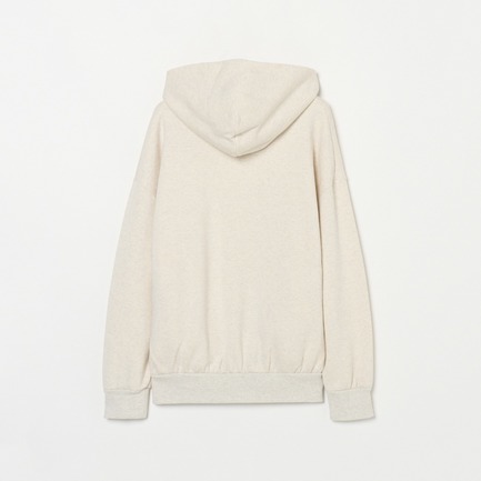 GATHERED WAIST SWEAT HOODIE 詳細画像 アイボリー 1