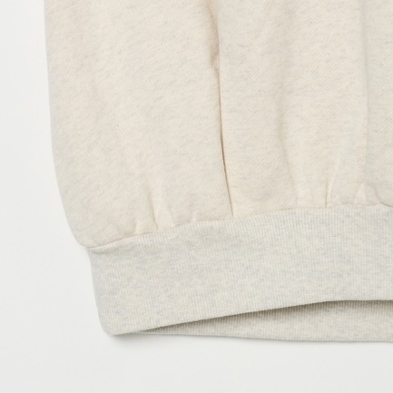 GATHERED WAIST SWEAT HOODIE 詳細画像 アイボリー 4