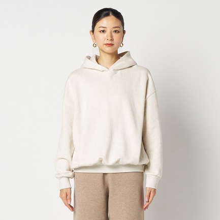 GATHERED WAIST SWEAT HOODIE 詳細画像 アイボリー 5