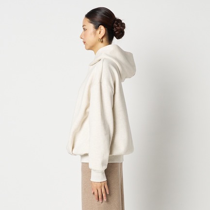 GATHERED WAIST SWEAT HOODIE 詳細画像 アイボリー 6