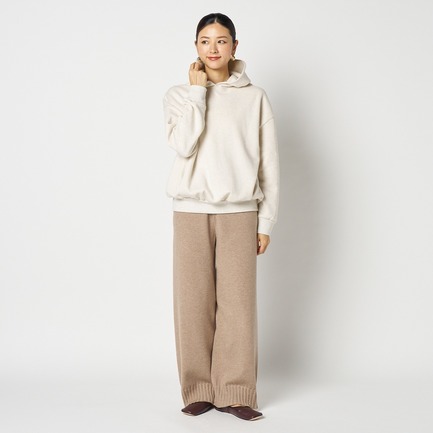 GATHERED WAIST SWEAT HOODIE 詳細画像 アイボリー 9