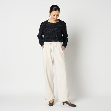 STRAIGHT SWEAT PANTS 詳細画像 アイボリー 12