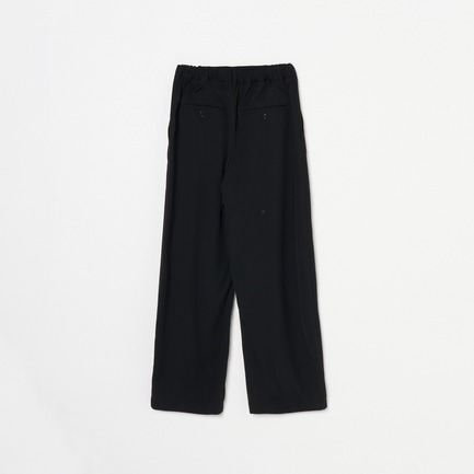 DRAPE TWILL MILITARY PANTS 詳細画像 ブラック 1
